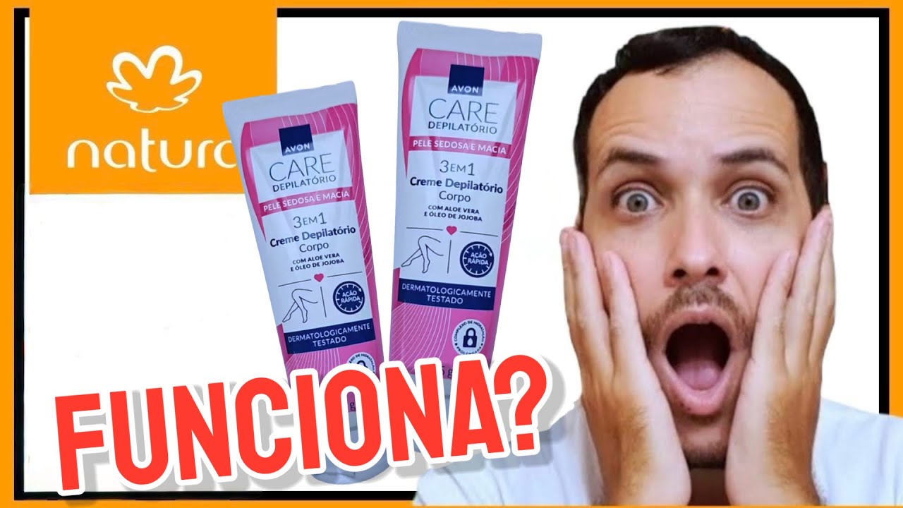 Creme Depilatório AVON FAZ EFEITO? Realmente TIRA OS PELOS? Fiz o Teste