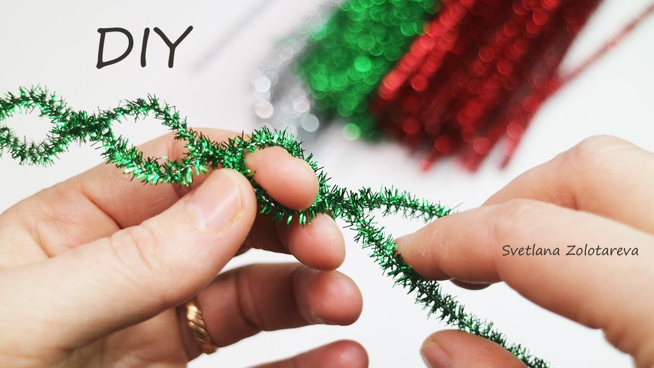 5 Pipe Cleaner Crafts for the New Year 🎄❄