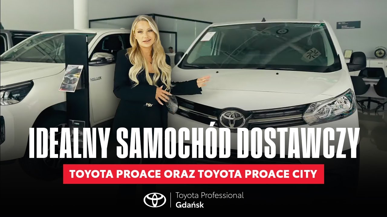 Idealny Samochód Dostawczy | Toyota Professional Gdańsk