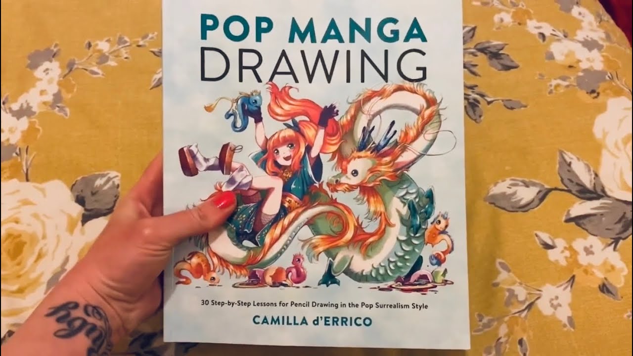 Pop Manga drawing! Flip through! By camilla derrico!