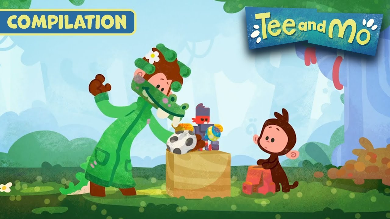 Dressing Up With Tee! | Tee and Mo 🐒 COMPILATION 🙈 20+ MINUTES