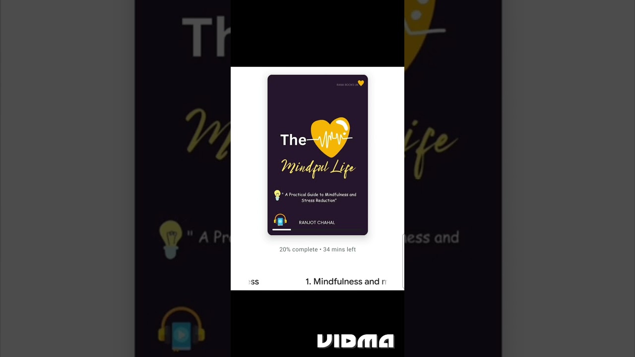 Audio-book (The mindful life)(A practical guide to mindfulness and stress reduction) Full book