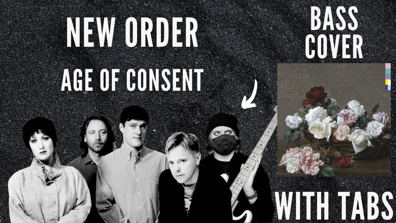 Great Song... Risky Google. Age of Consent - New Order Bass Cover (Tablature)
