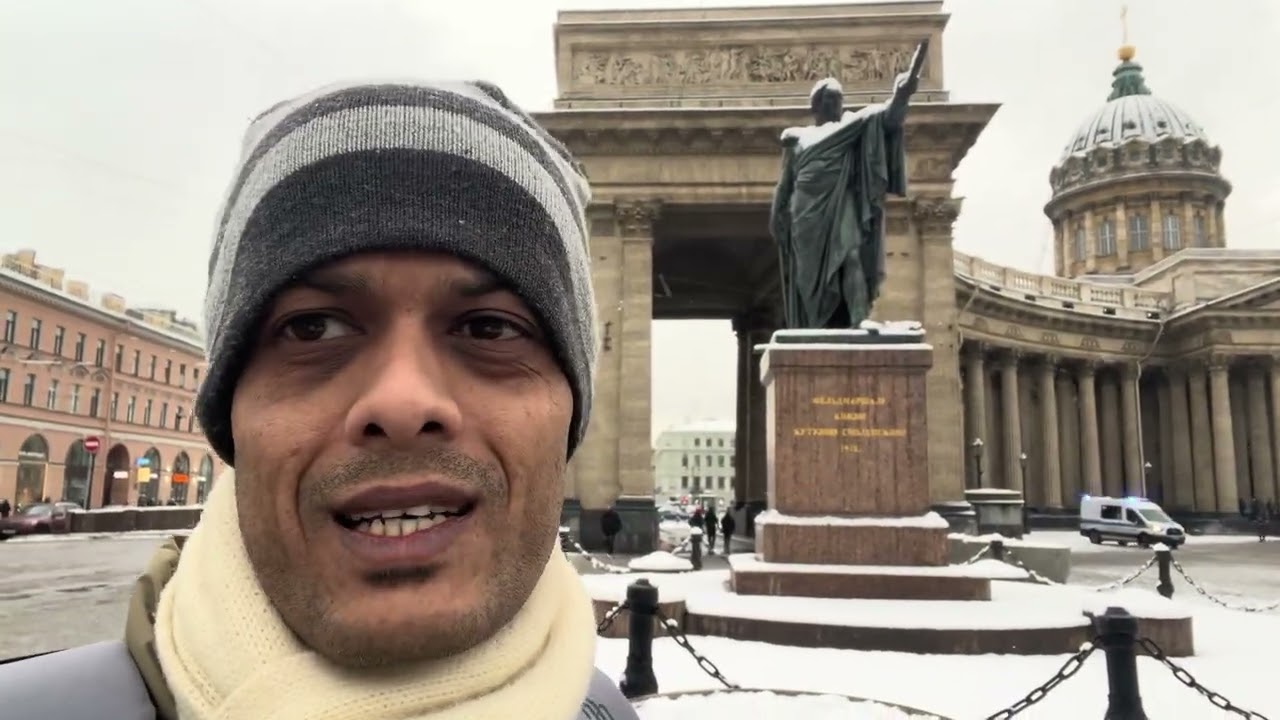 Exploring Catherine Park & Kazan Cathedral in St. Petersburg! 23-11-25