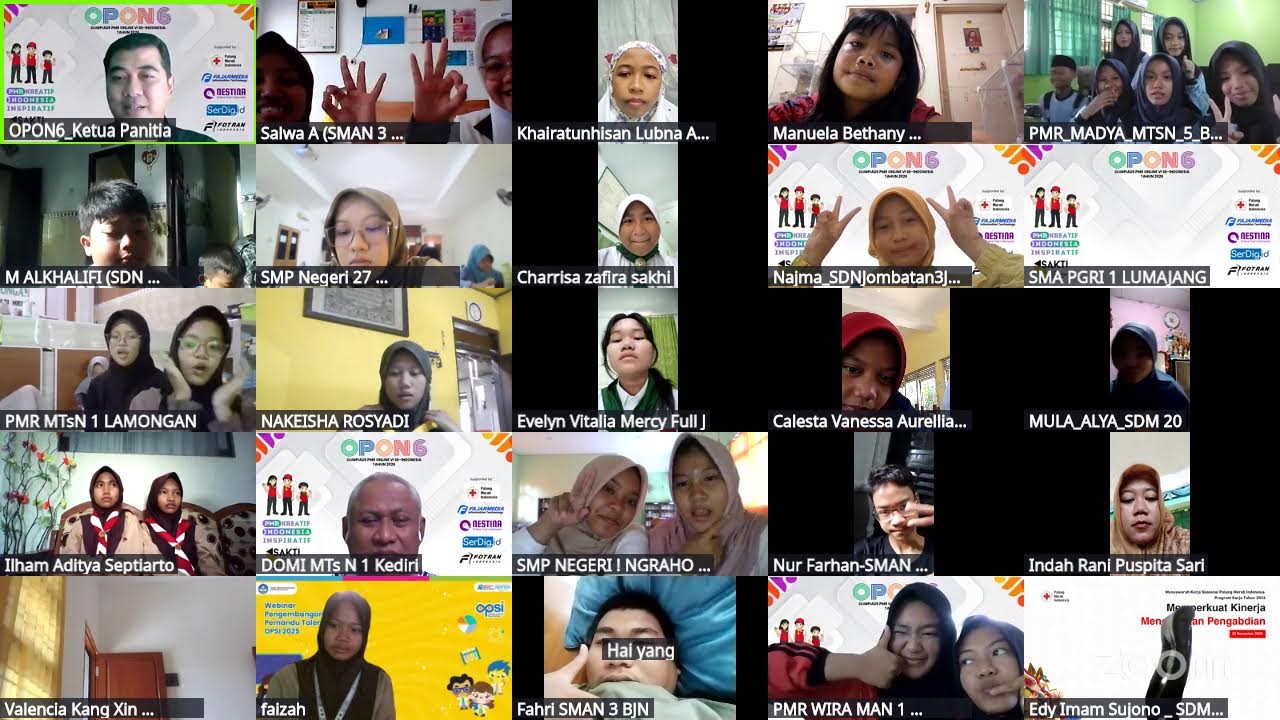 TM Olimpiade PMR Online VI se-Indonesia Tahun 2026