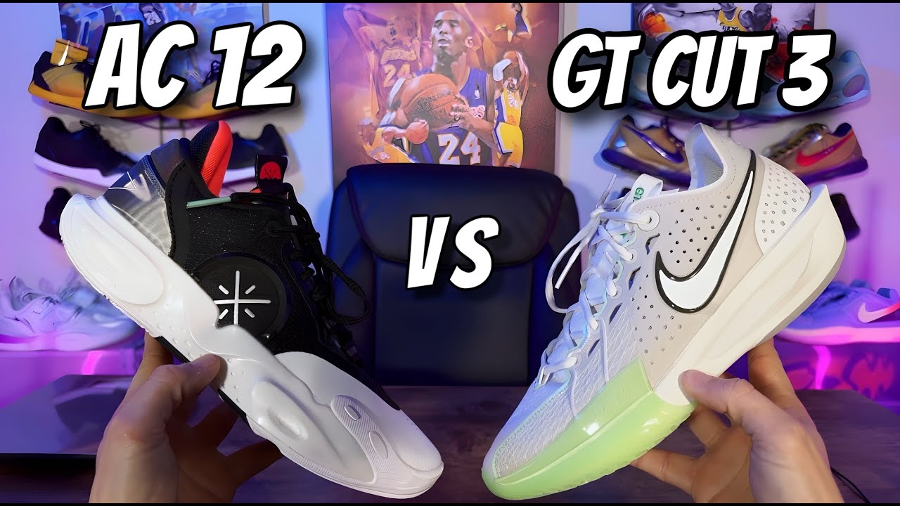 Way Of Wade All City 12 против Nike GT Cut 3 | Сравнение характеристик баскетбольных кроссовок
