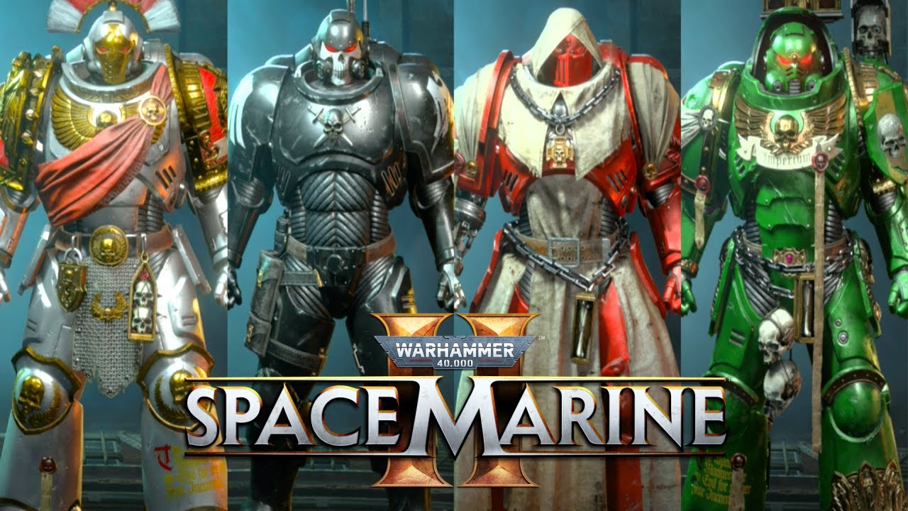 Warhammer 40,000: Space Marine 2 - All Classes & Customization Showcase (4K 60FPS)