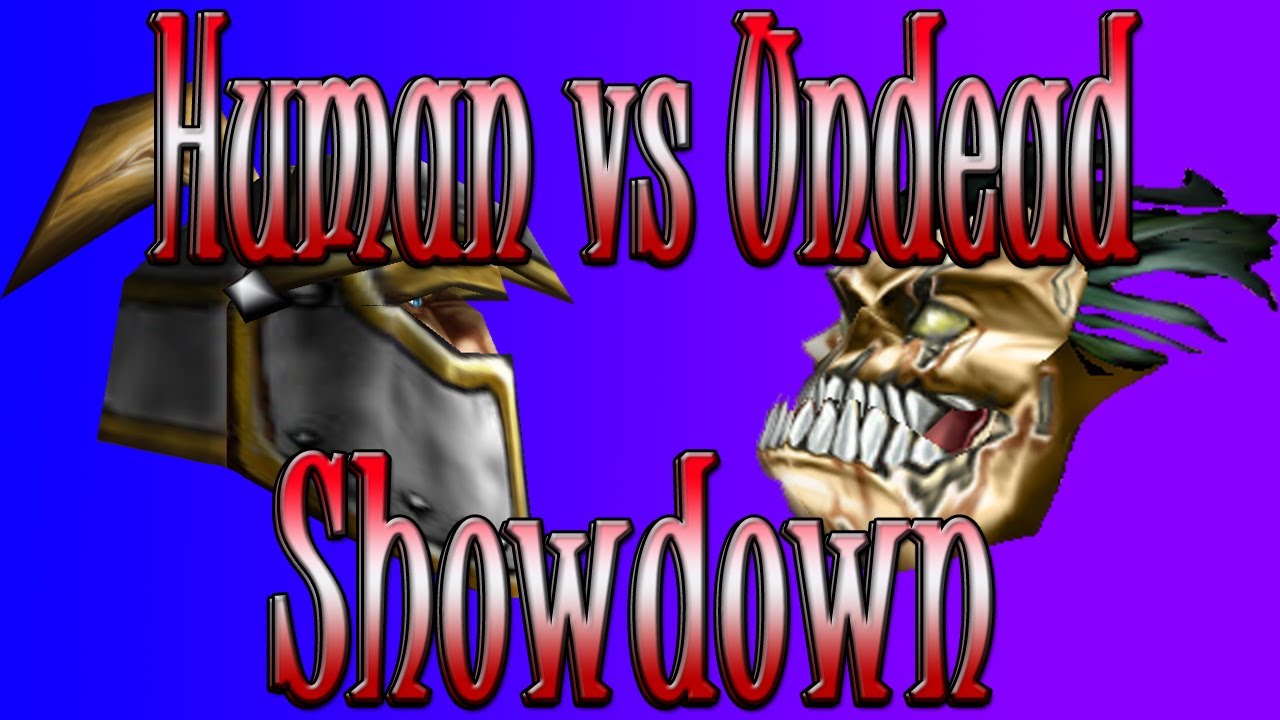 Warcraft 3 - Human vs Undead Showdown (6v6 #4)