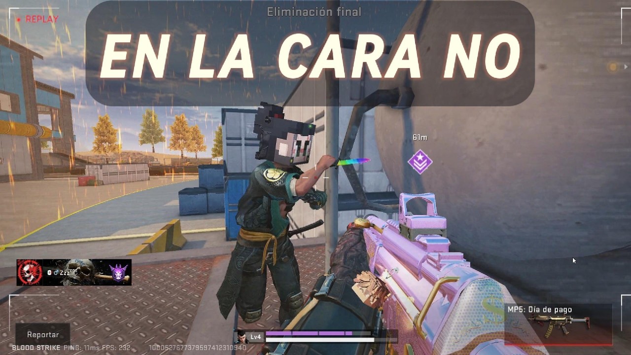 A cuchillo #blodstrike #headshot #francotiradores #shoter #gamer #gaming