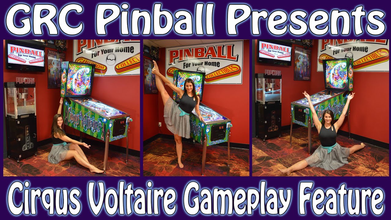 CIRQUS VOLTAIRE Pinball Machine ~ GRC Gameplay Demonstration