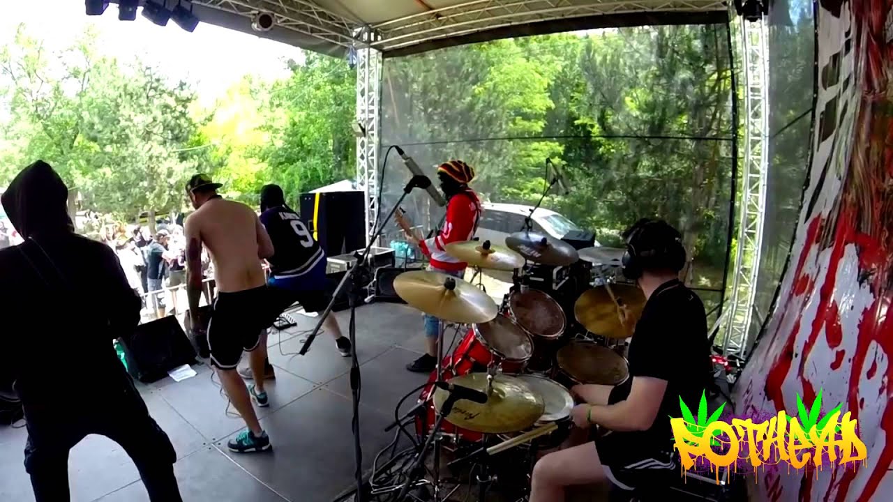 POTHEAD - Ganja Jihad (live @ Flesh Party Open Air 2015)