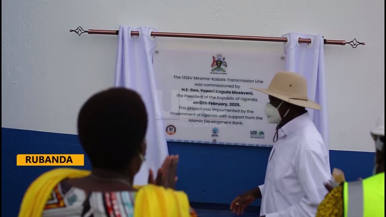 Museveni commissions 132kv Kabale power substation -The project to industrialize the region.