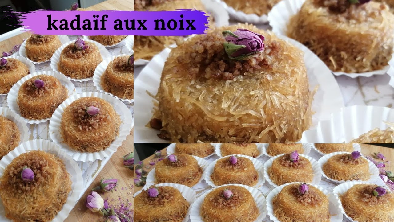 Kadaïf aux noix à tomber !