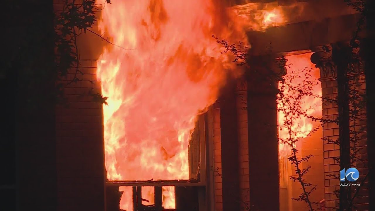 One dead, one injured after massive fire on Court St. in Portsmouth, fire crews say