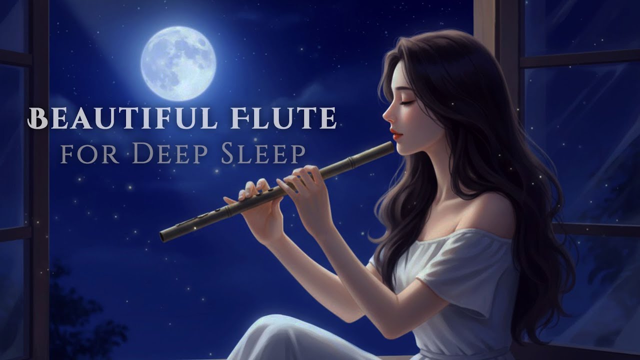 A Peaceful Night Begins 🌌 Beautiful Flute Melody for Deep, Natural Sleep