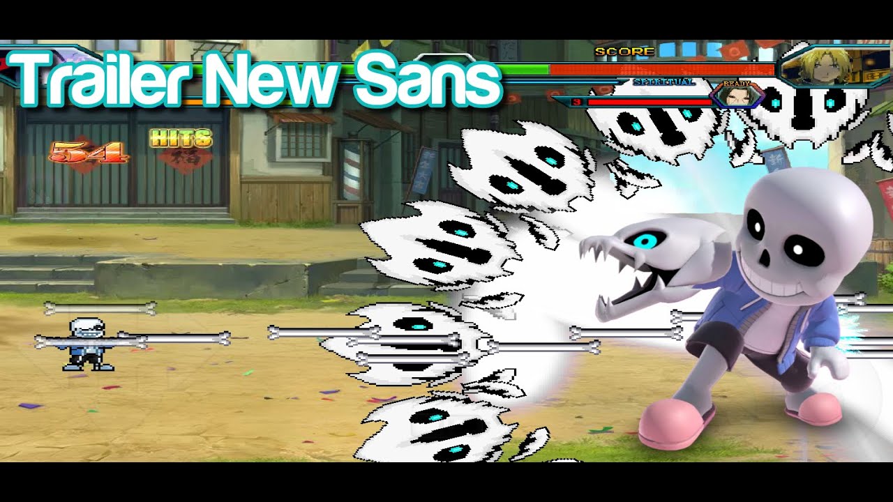 [Trailer] New Sans - Bleach VS Naruto MUGEN
