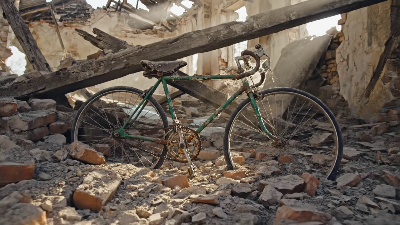 ASMR Bicycle Restoration Celeste Green Bianchi Campione d'Italia1953Full Rebuild Abandoned Brand New