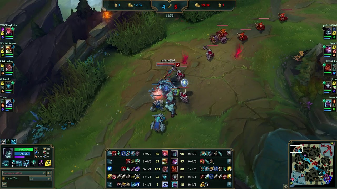 paiN Takeshi - Yorick vs Zoe - patch 7.23