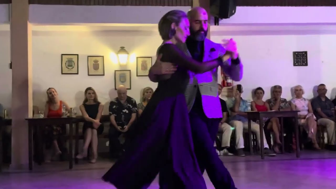 Lorena Gonzalez and Gaston Camejo @ De Querusa Practica 2/6/25 Subscribe🔔#tangoargentino