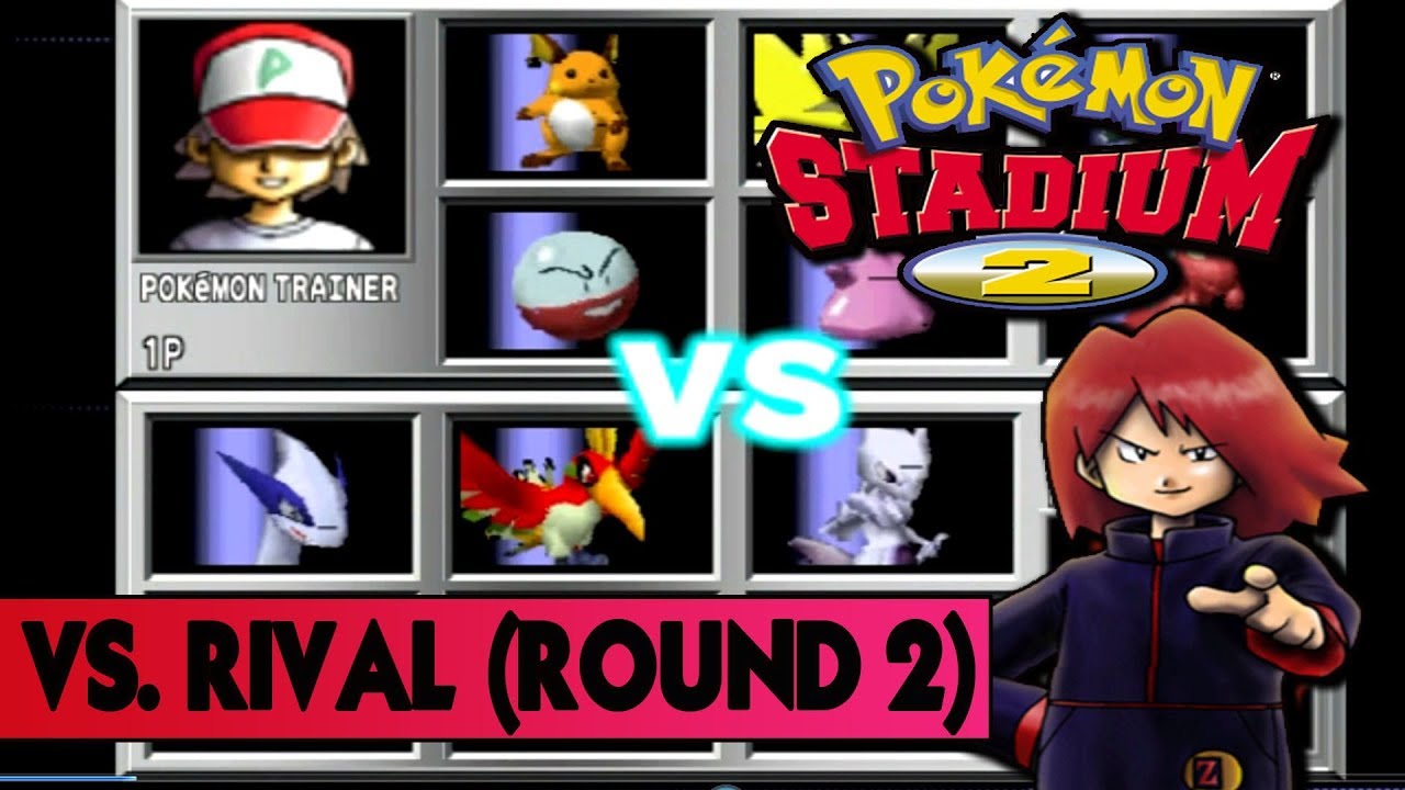 VS. RIVAL (ROUND 2) LUGIA, HO-OH AND MEWTWO ( Ditto Strikes Again) // Pokemon Stadium 2