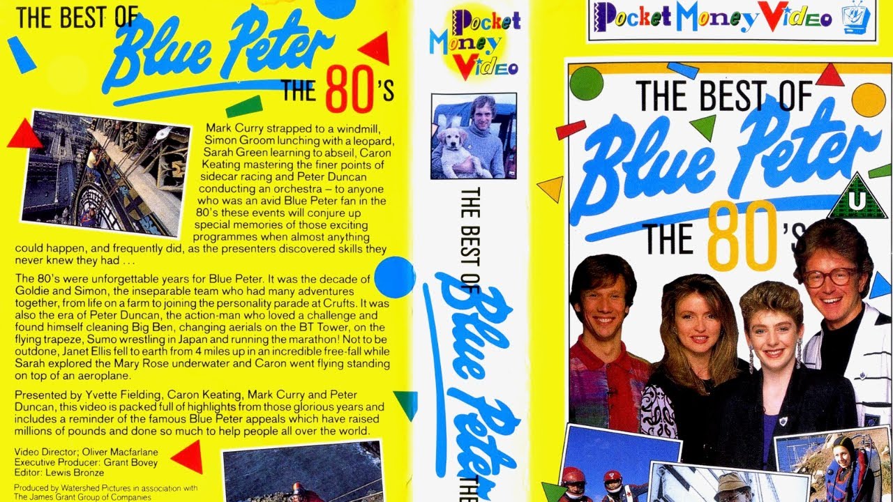 Blue Peter the Best of the 80's | Original VHS Cassette Release | BBC Children's TV | 1080p HD