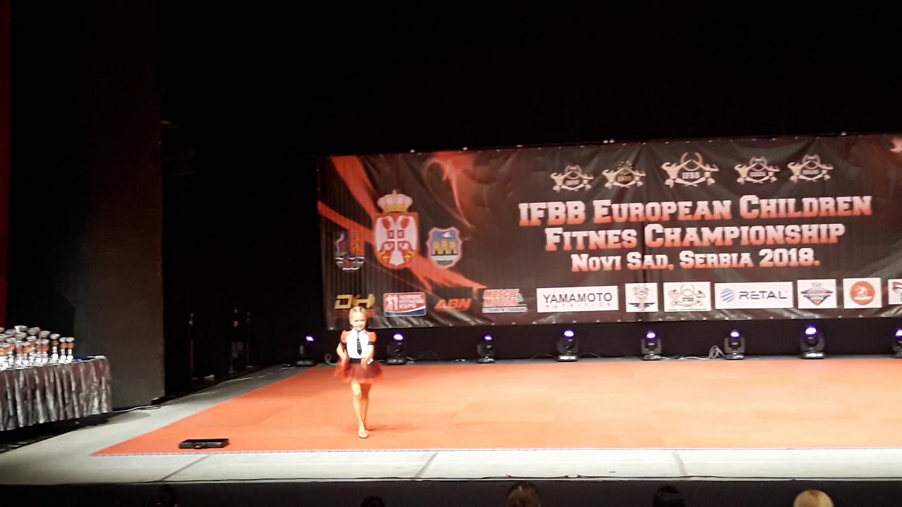 IFBB European Children Fitness Championship 2018 Novi Sad, Serbia