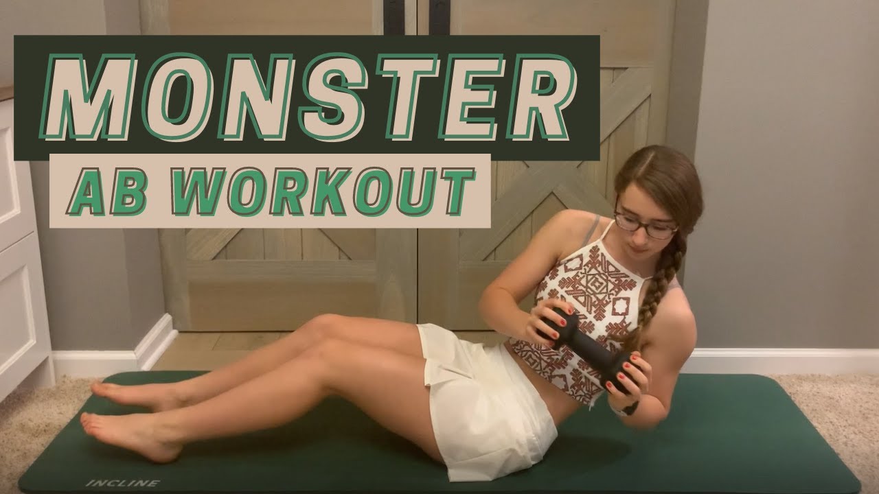 3 MIN MONSTER AB WORKOUT (with weights!) // Shawn Mendes, Justin Bieber - Monster