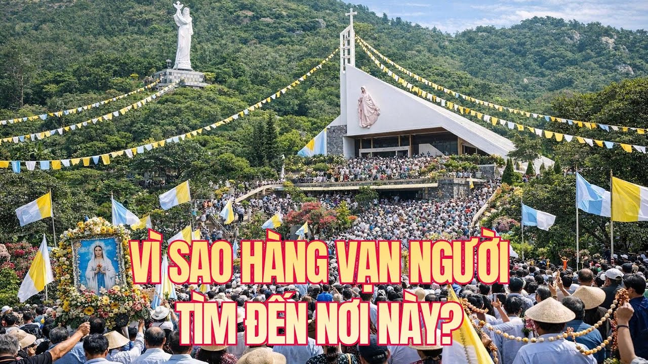 Đức Mẹ Bãi Dâu | Từ Nhà Nguyện Đá Năm 1926 Đến Đền Thánh Linh Thiêng Giữa Núi Và Biển