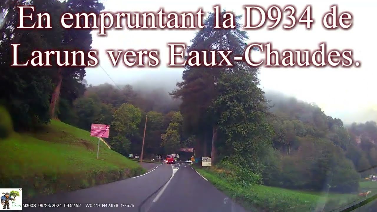 Sur la D934 de Laruns &agrave; Eaux Chaudes