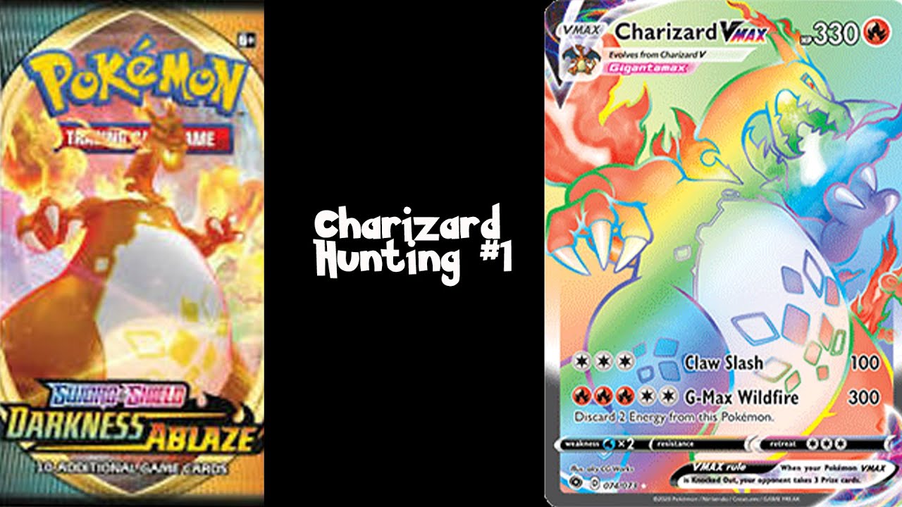The Hunt for the Darkness Ablaze Charizard #1 #Shorts