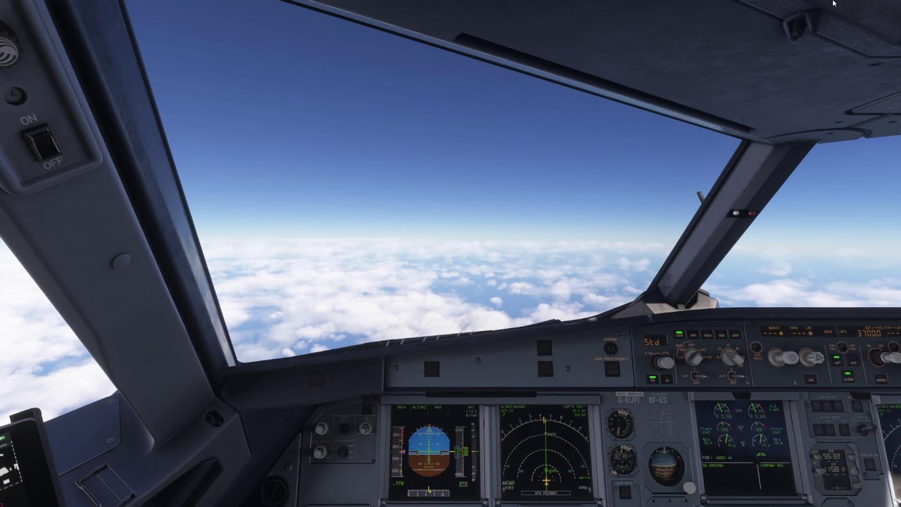 LHR - GOT BA A319 MSFS 24