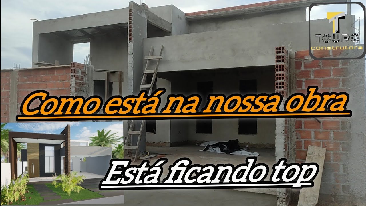 Como está a minha obra você não vai acreditar 💯
