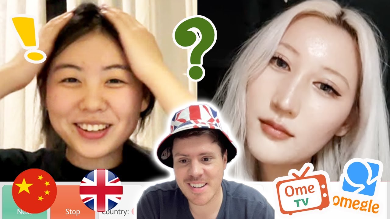 Chinese Girls were Shocked when I randomly spoke Mandarin! 😂 - OmeTV