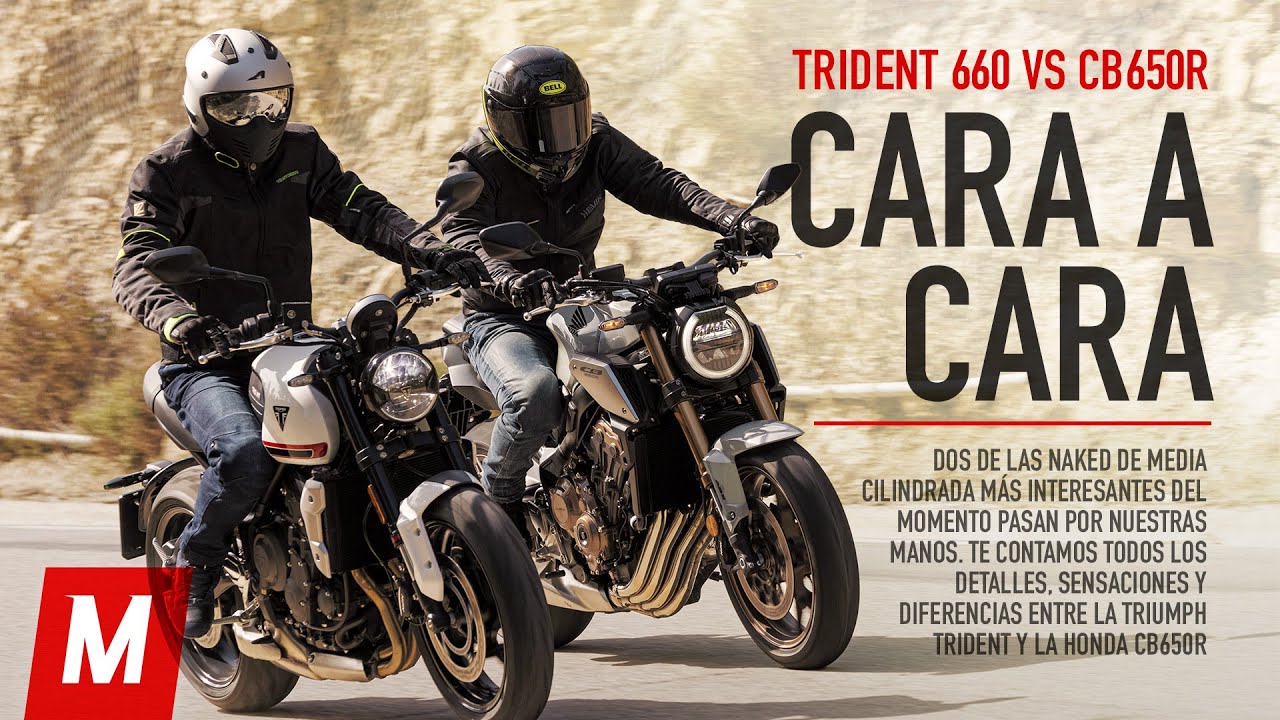 Honda CB650R vs Triumph Trident 660 | Comparativa, prueba y opinión