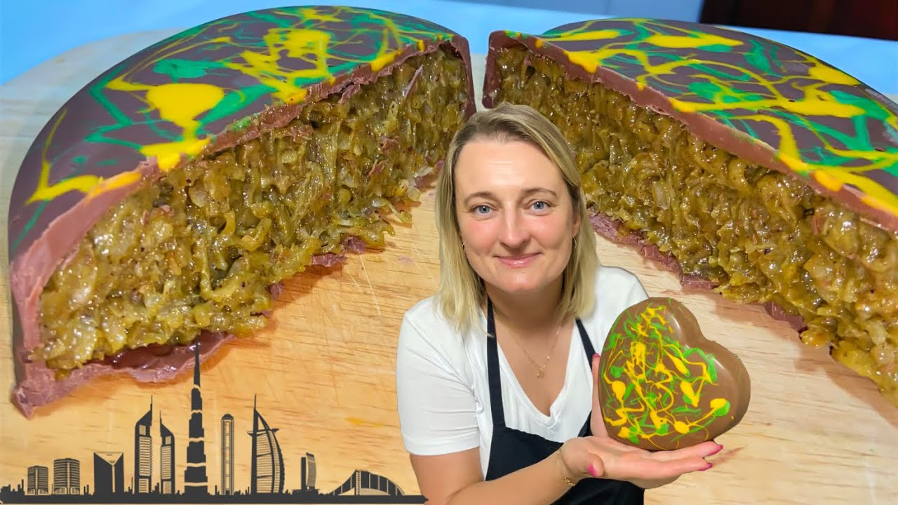 Como fazer o FAMOSO CHOCOLATE de DUBAI