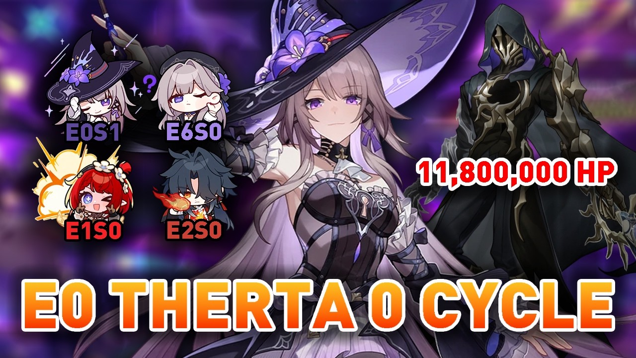 E0 Therta's Last Dance!? | E0 The Herta X Mini Herta 0 Cycle Flame Reaver | MoC 4.3