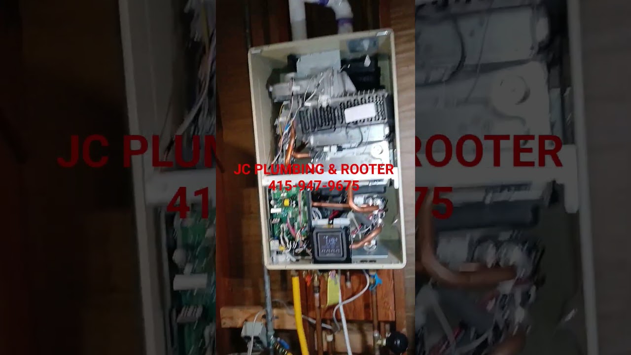 Rheem iconic tankless water heater diagnostics.