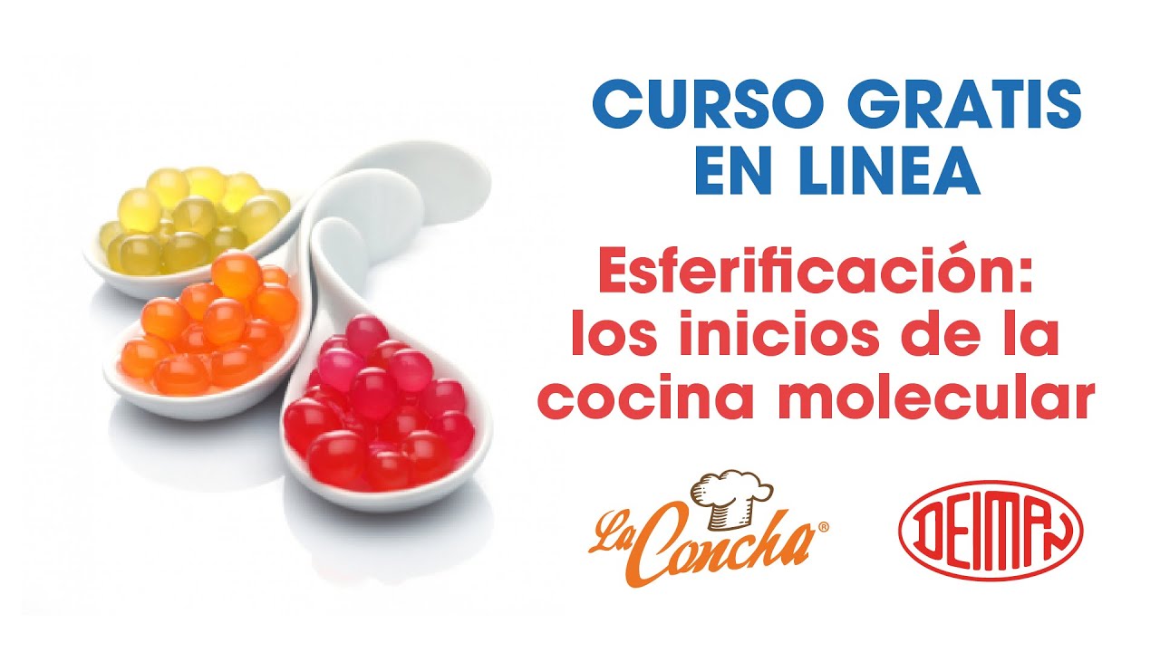 Curso Esferificación, los únicos de la cocina molecular