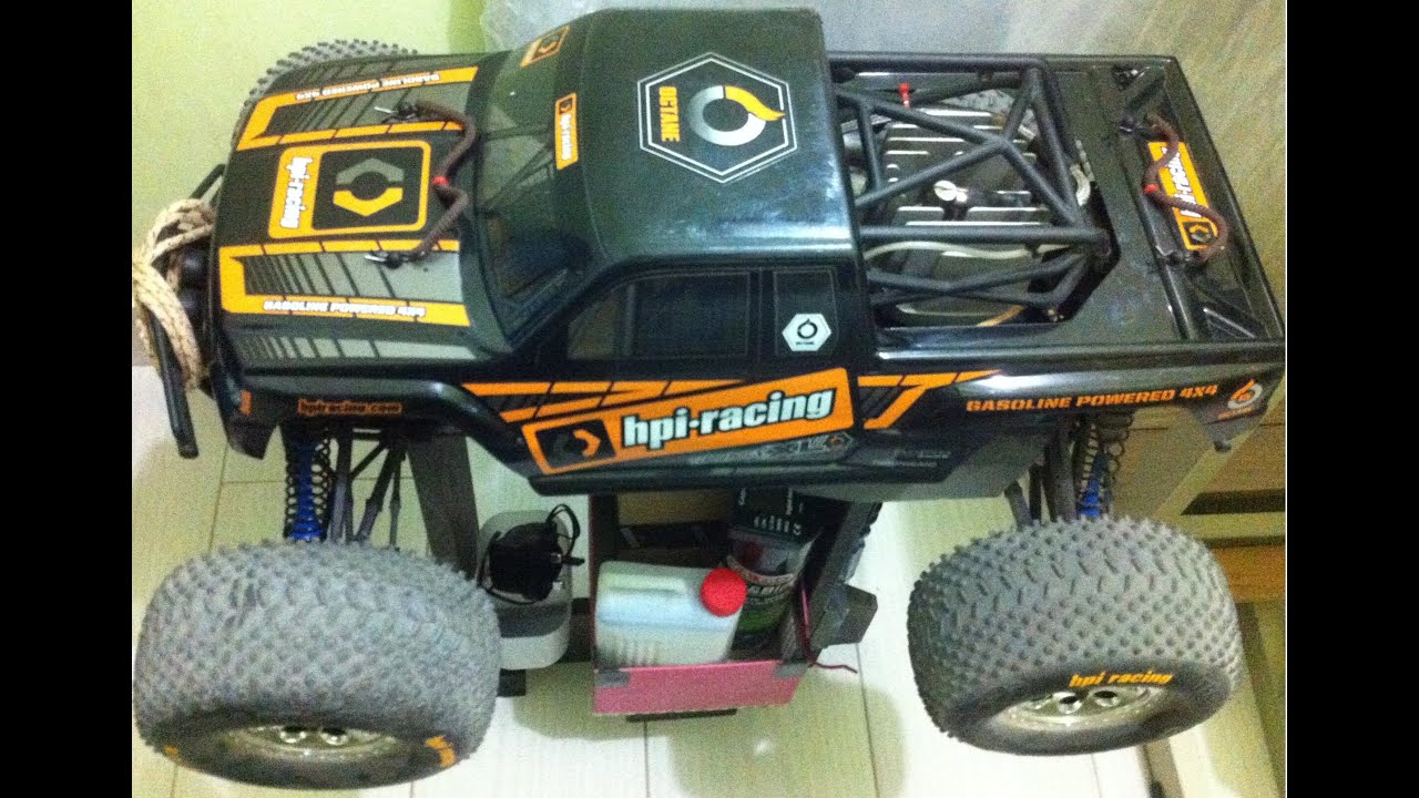 hpi savage octane run (old video)