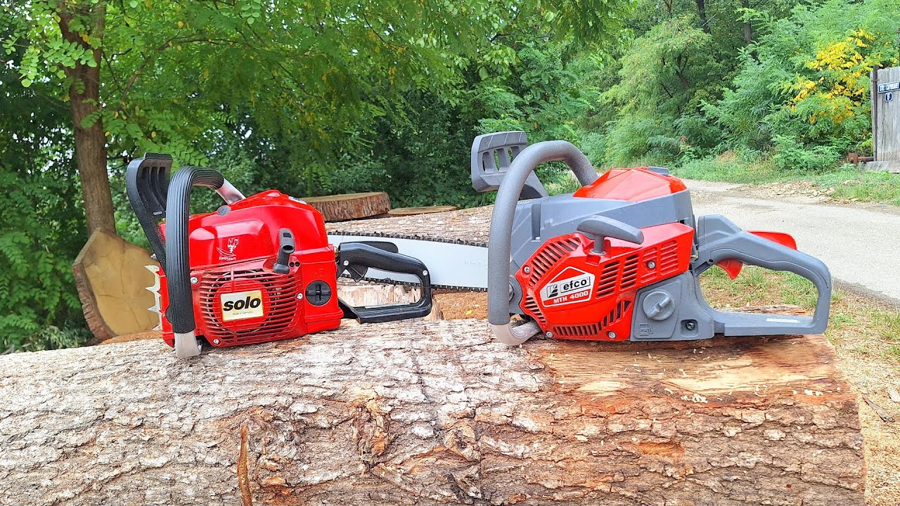 Solo 636 (36cc) versus Efco MTH 4000 (39cc)