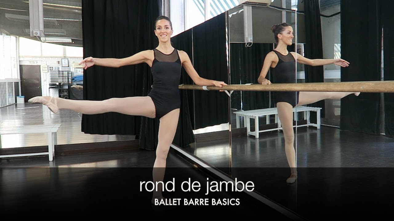 BALLET BARRE BASICS - rond de jambe tutorial | natalie danza