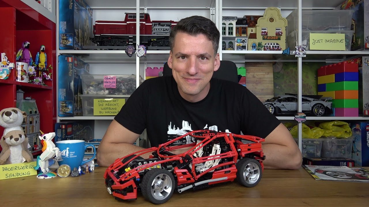 25 Jahre Zeitreise zur echten LEGO® Technic ohne Flex, aber mit Funktion: 8448 - Design Car