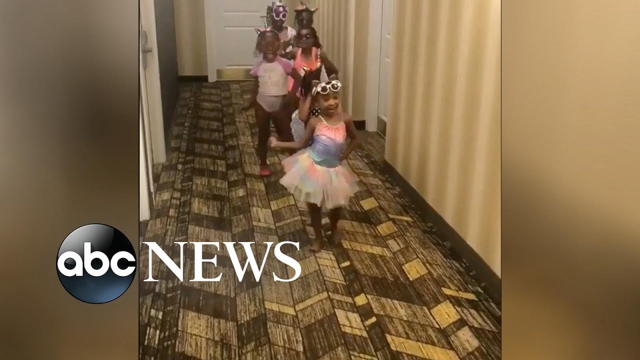 Little girls&rsquo; song on the way to the pool is all you need to brighten your day