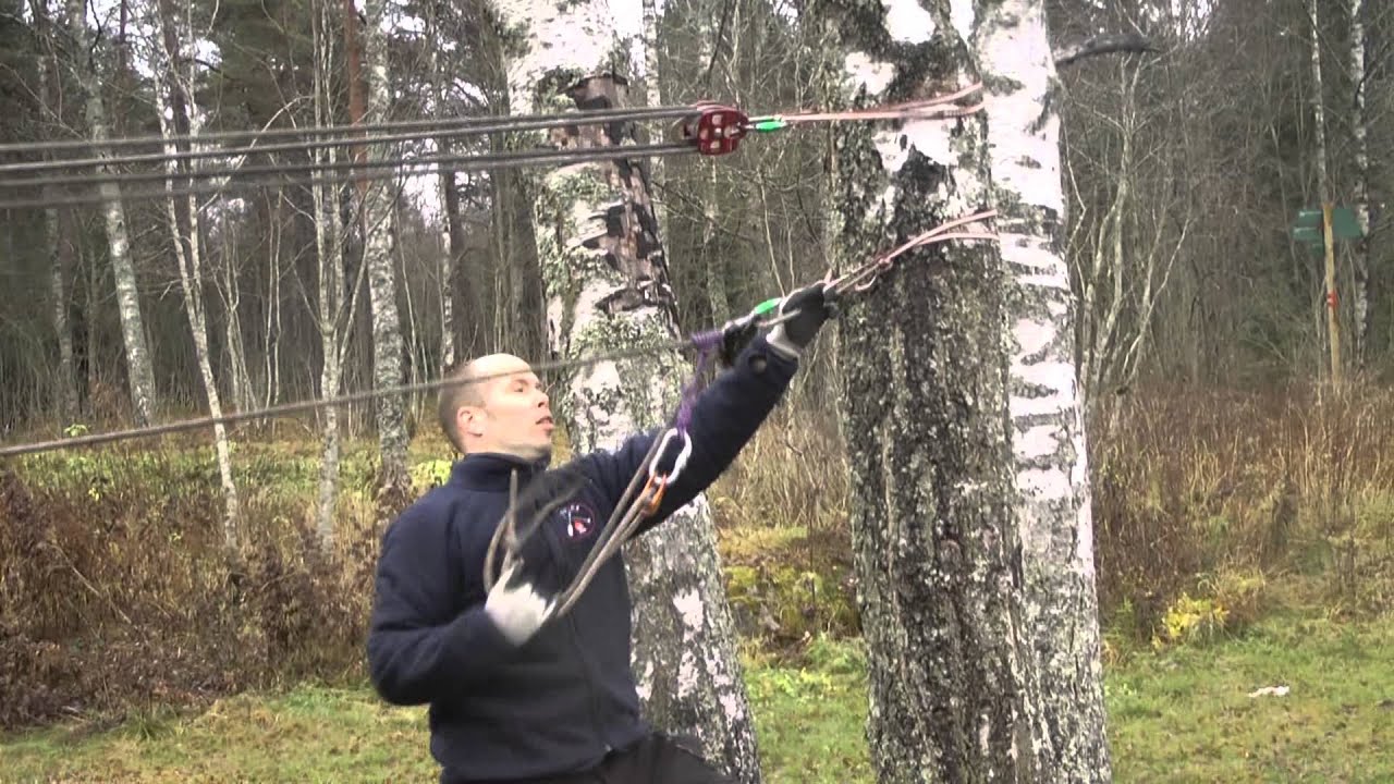 Hvordan lage en taubane/zip-line (FRIGO)