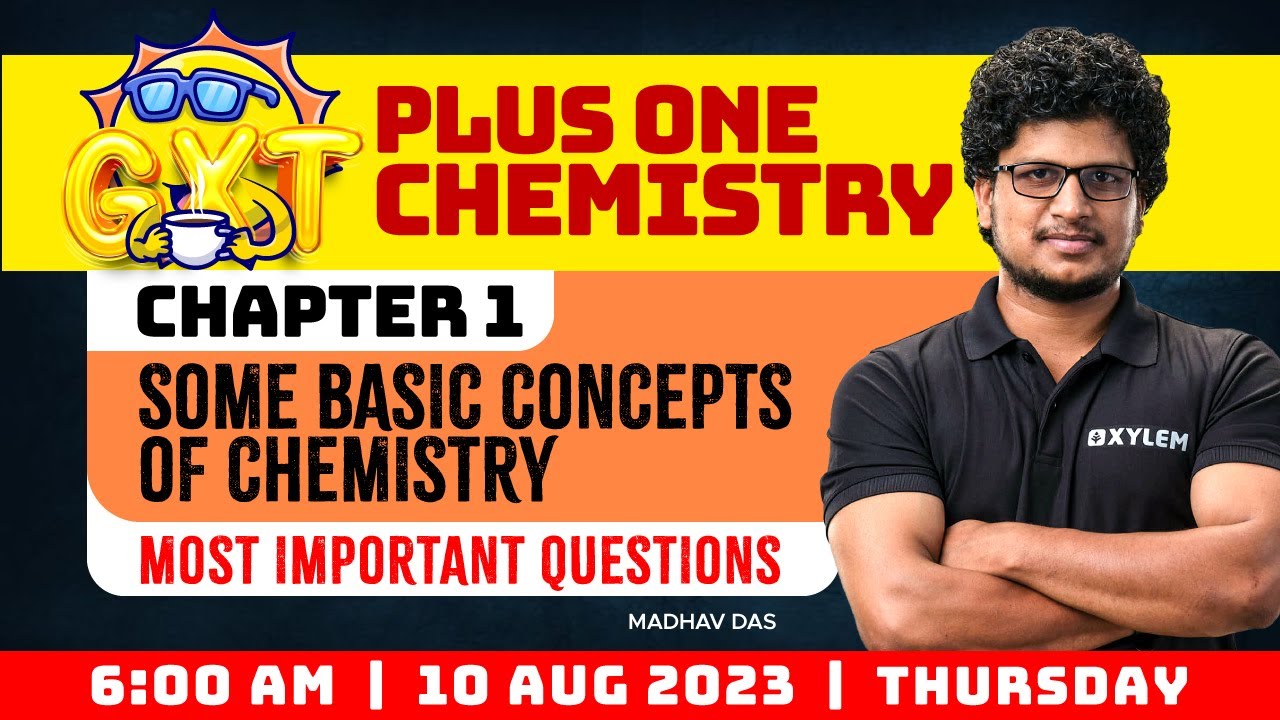 Plus One Chemistry - Some Basic Concepts of Chemistry - Most Important Questions| Xylem Plus One