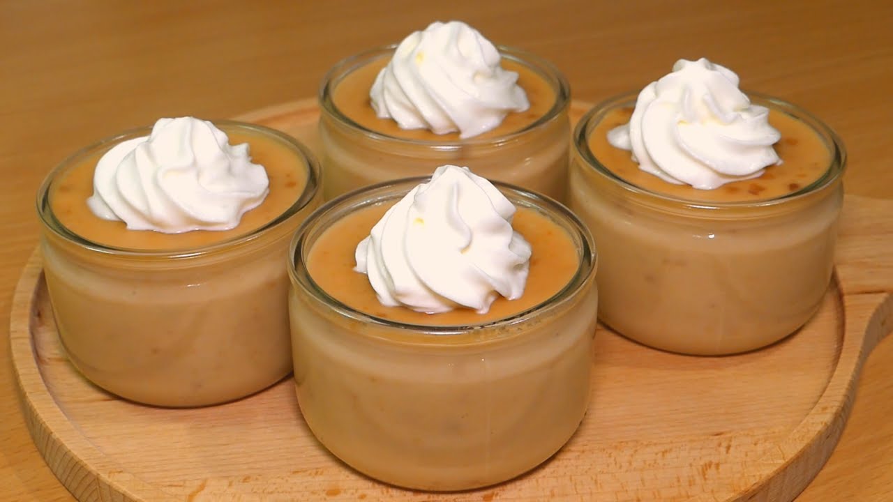 【Healthy】 Peanut Butter Pudding | Sugar-Free! Dairy-Free! No Egg! Gluten-free! Low Carb!