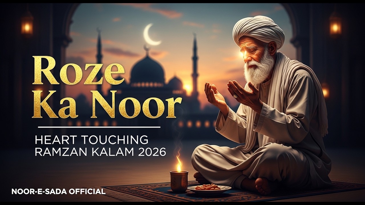 Roze Ka Noor | रोज़े का नूर | Heart Touching Ramzan Kalam 2026 | Noor-e-Sada Official