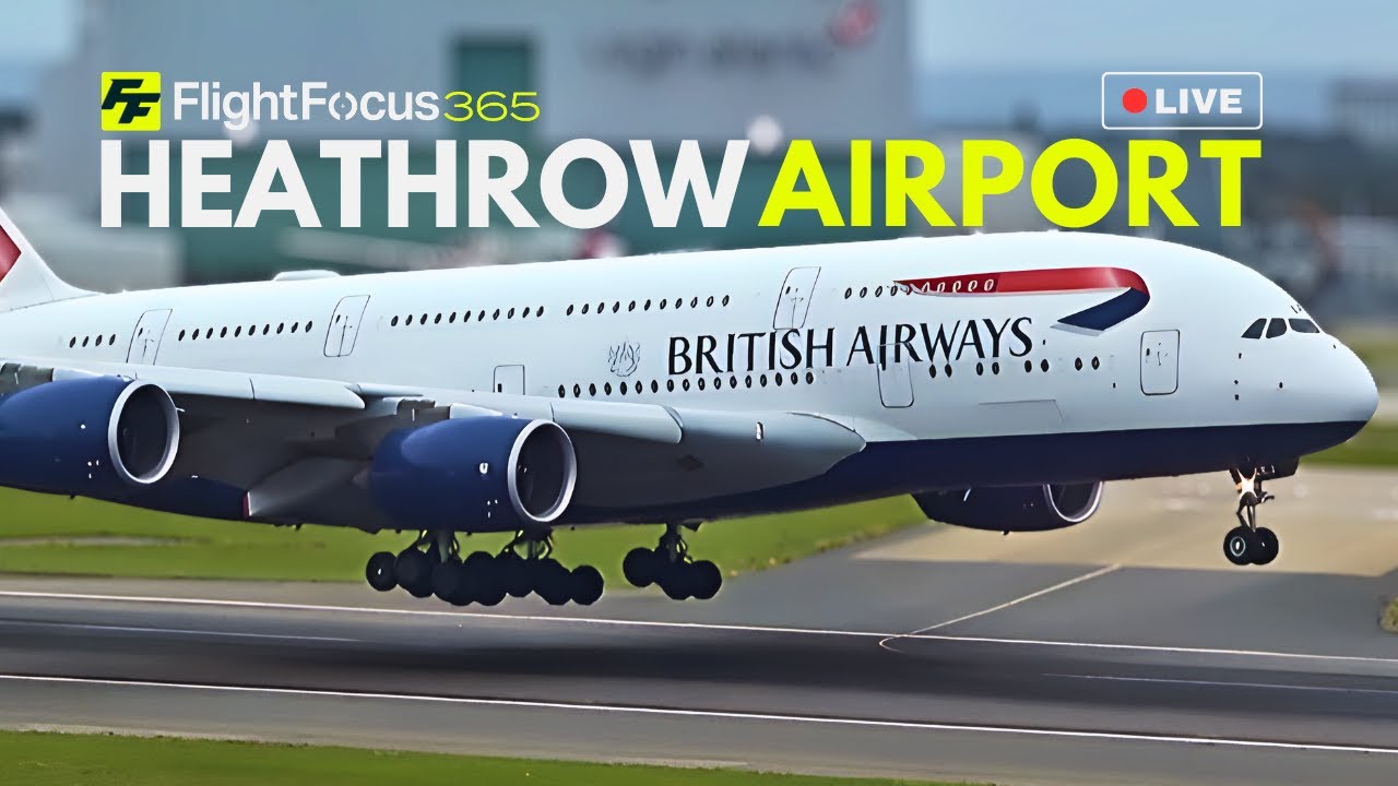Heathrow Airport Live - Wednesday 31st December 2025