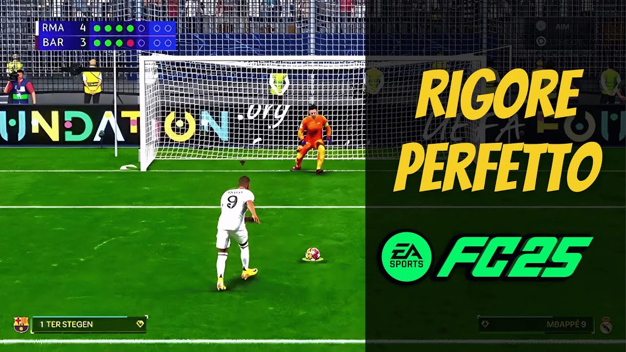 Come tirare i rigori in FIFA 25 – NON SBAGLIARE PIÙ