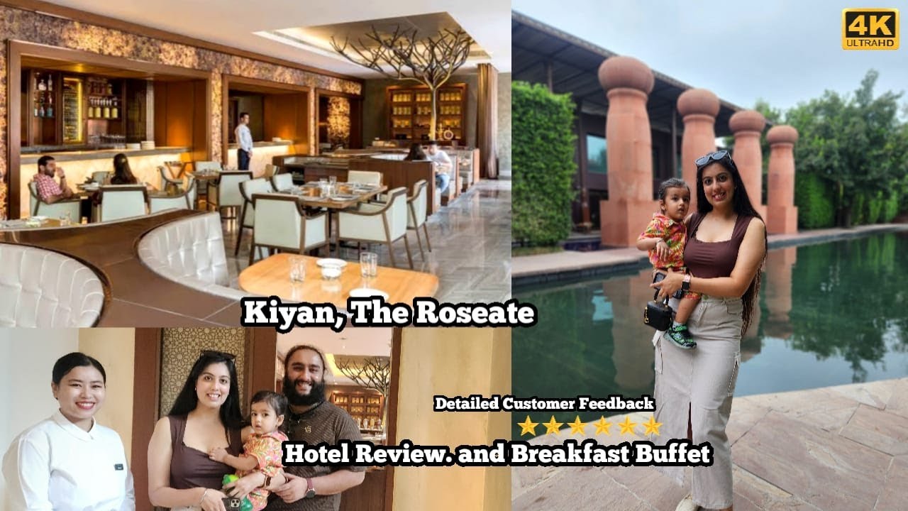 Unfiltered Review of The Roseate | Kiyan Breakfast Buffet | DVLOGS 4K